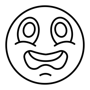 emoji yüzü için özet simgesi.