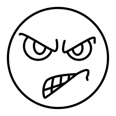 emoji yüzü için özet simgesi.