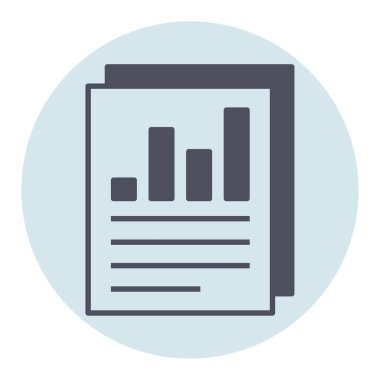 Analitik rapor için simge.