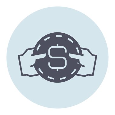 Ödeme için glyph simgesi.