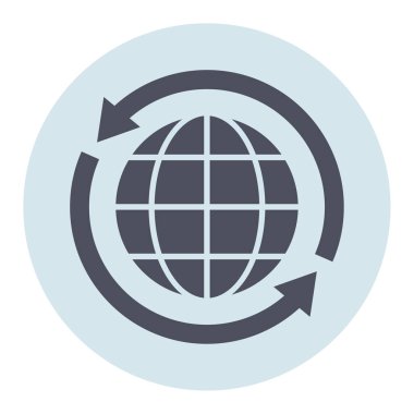 Dünya için simge simgesi.