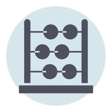 Abaküs için kabartma simgesi.