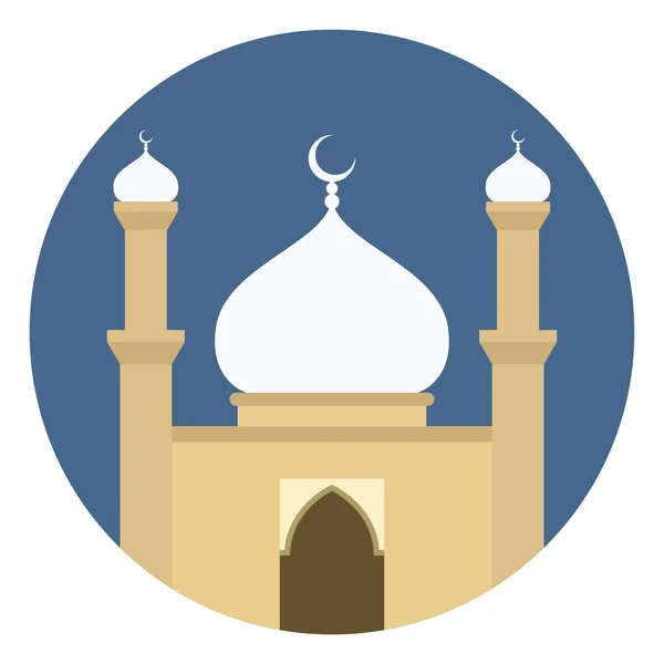 Ramadan Icon Mosque — Stock Vector