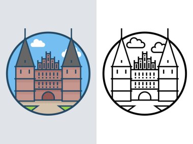 Dünyaca ünlü bina - Holstentor