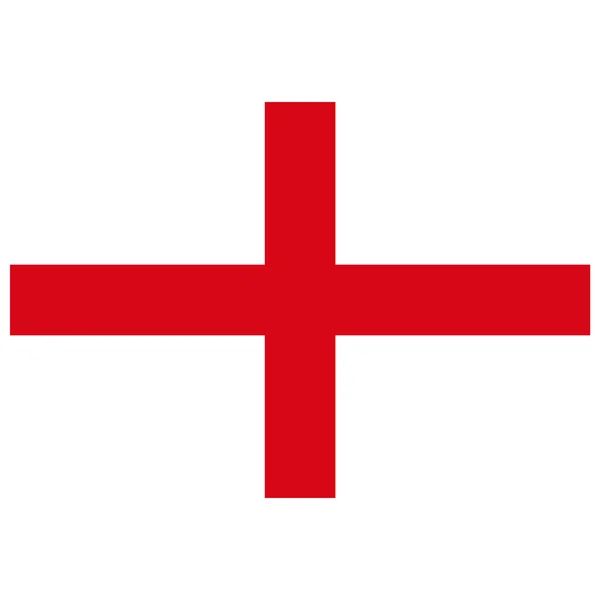 National Flag England Flat Color Icon — стоковий вектор