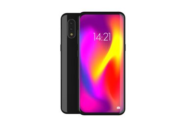 Akıllı telefon modeli, akıllı telefon gerektiren reklamlar için harika.