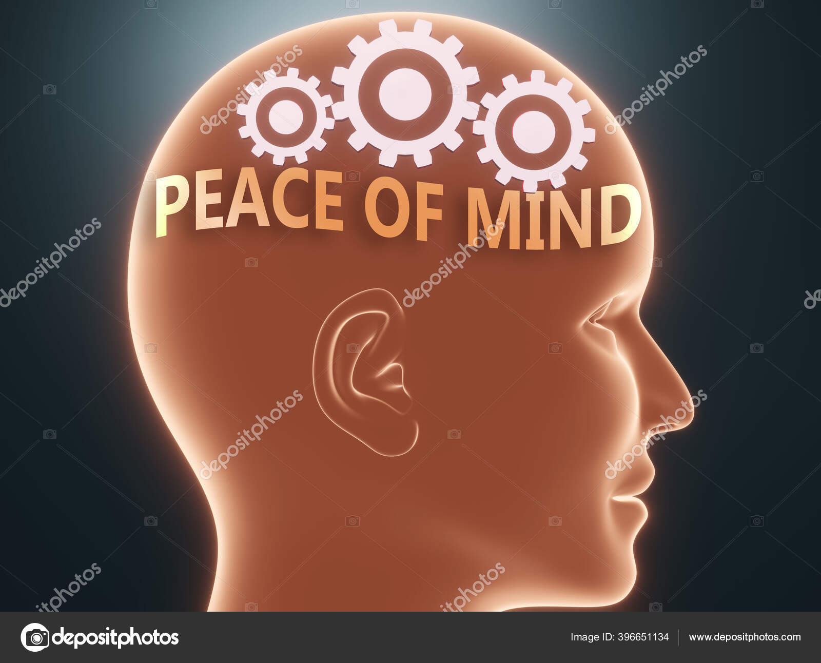 Peace Mind Human Mind Pictured Word Peace Mind Head Cogwheels Stock Photo C Niceideas Peace Mind Human Mind Pictured Word Peace Mind Head Cogwheels Stock Photo C Niceideas