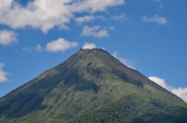 Arenal Volcano in Costa Rica. clipart