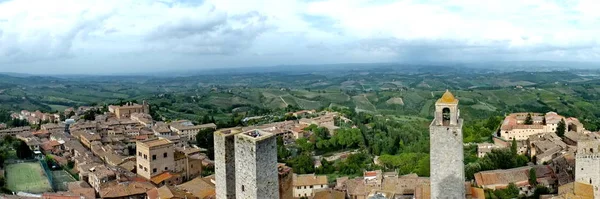 San Gimignano Uma Cidade Medieval Toscana Itália — Fotografia de Stock