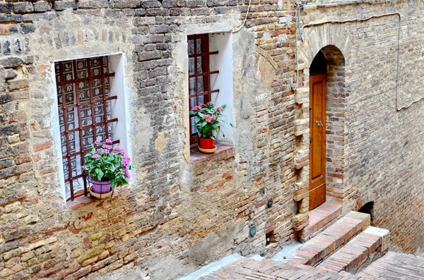 San Gimignano Una Ciudad Medieval Toscana Italia —  Fotos de Stock