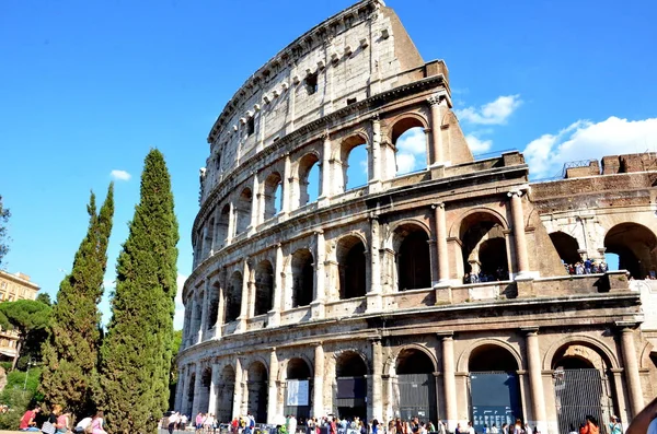 Roma Settembre 2015 Colosseo Roma Italia — Foto Stock