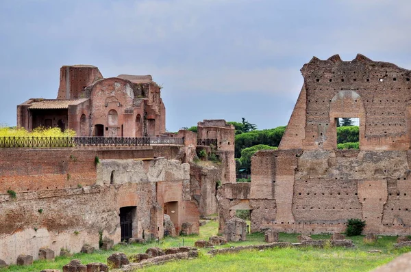 Domus Augustana Wzgórzu Palatynat Rzym Włochy — Zdjęcie stockowe