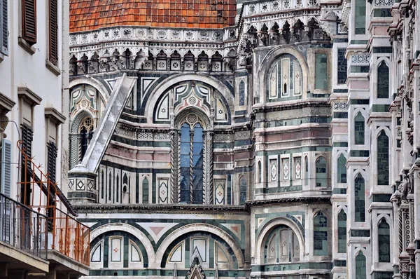 Duomo Katedrali Cattedrale Santa Maria Del Fiore Saint Mary Çiçekleri — Stok fotoğraf