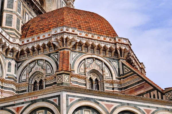 Duomo Cathedral Cattedrale Santa Maria Del Fiore Cathedral Saint Mary — стокове фото