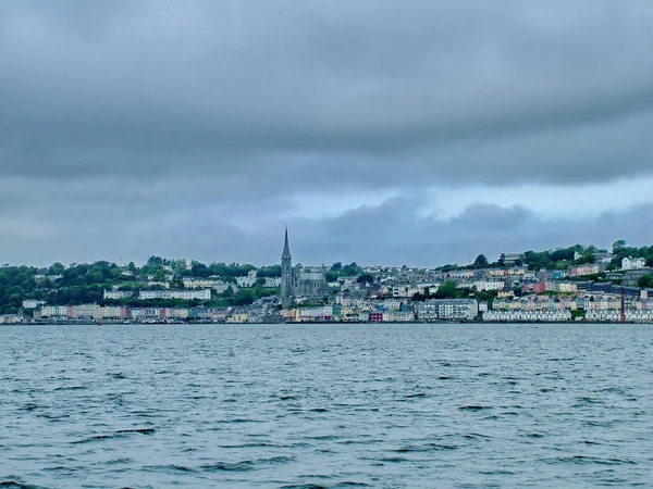 Cobh Una Città Portuale Sulla Costa Meridionale Della Contea Cork — Foto Stock