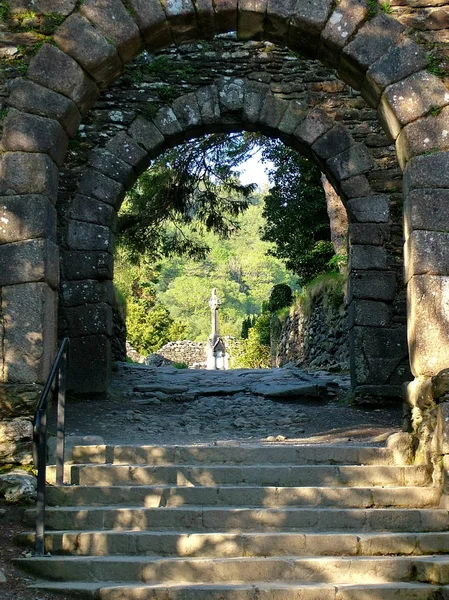 Stone gate at Glendalough, Ireland