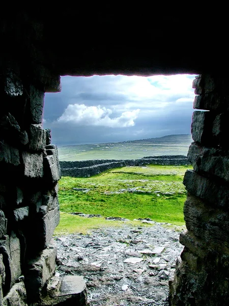 Dun Aonghasa Fort Inishmore Island Irsko — Stock fotografie