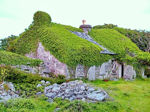 Thatched Cottage Inis — Stock Photo, Image