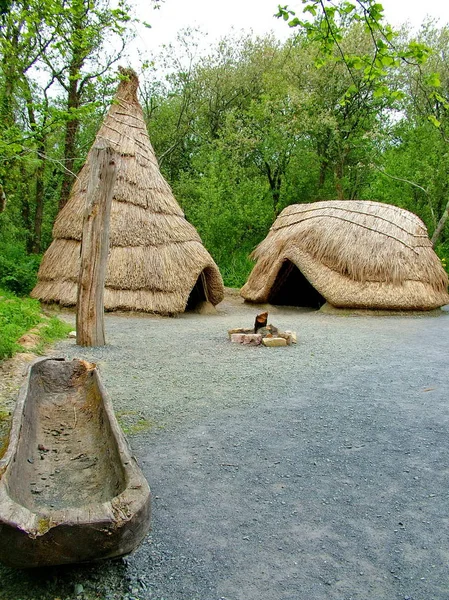 County Wexford Irlanda Maio 2012 Cabanas Arqueadas Irish National Heritage — Fotografia de Stock