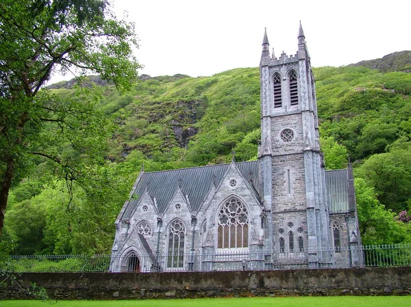 Gotische Kerk Abdij Van Kylemore — Stockfoto