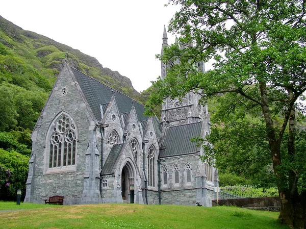Gotische Kerk Abdij Van Kylemore — Stockfoto