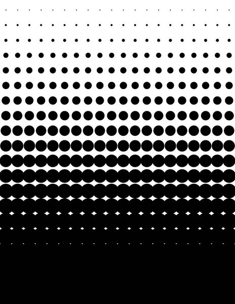 Black and white Background with gradient dots