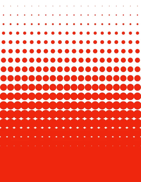 Roten Und Weißen Hintergrund Mit Farbverlauf Punkten — Stockfoto
