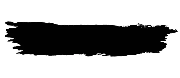 Kirli Fırça Stripe Siyah — Stok fotoğraf