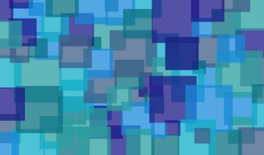 Arka plan mavi ve mor kareler ile