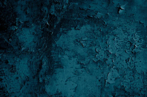 Çok eski yıpranmış koyu mavi doku