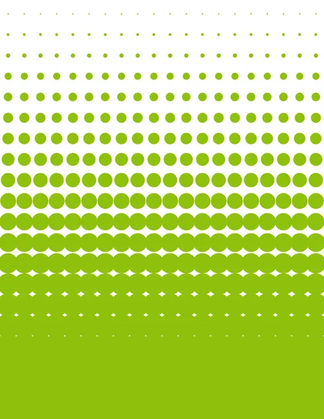 Green White Background Gradient Dots — Stock Photo, Image