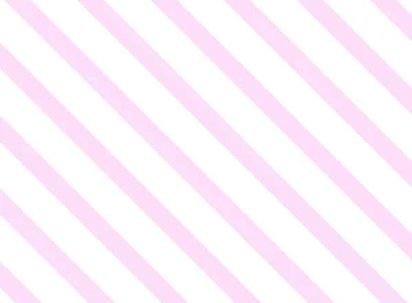 ピンクと白の斜めストライプでシンプル背景 — ストック写真