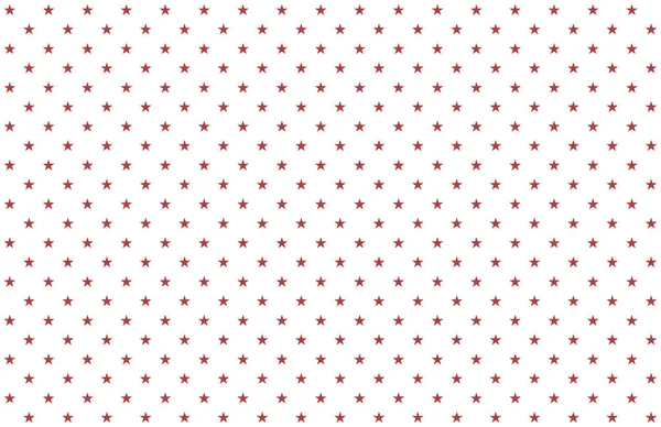 Seamless Wrapping Texture Red Stars — Stock Photo, Image