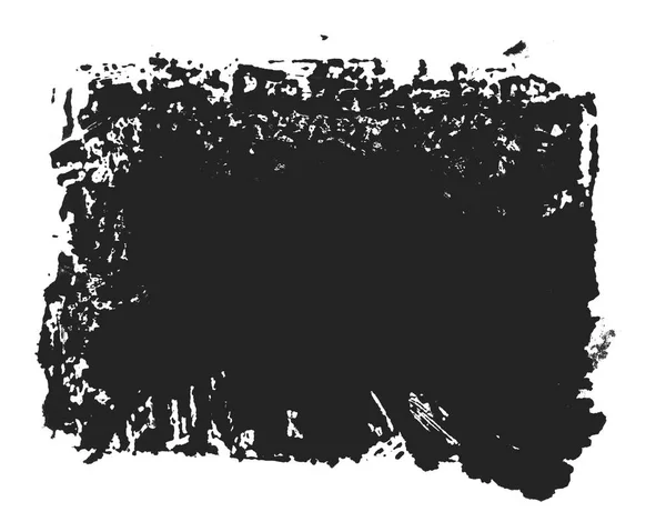 Isolated Black Grungy Color Splash — Stock Photo, Image