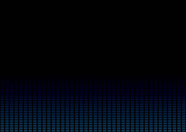 Schwarzer Hintergrund Und Blaues Gitter — Stockfoto