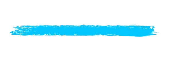 Dirty Turquoise Brush Stripe Hand Painted — Stock Photo, Image