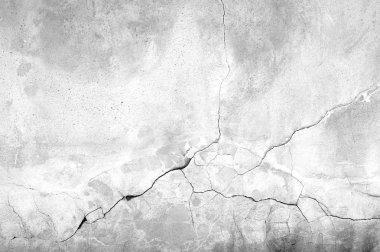 Işık gri beton duvar doku kırık