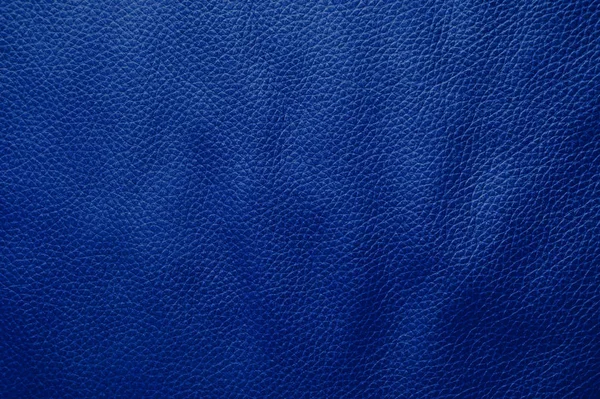 Elegante Donker Blauwe Leder Texture — Stockfoto