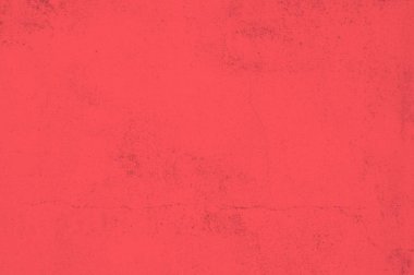 Kırmızı pastel renk ile doku duvar eski kirli