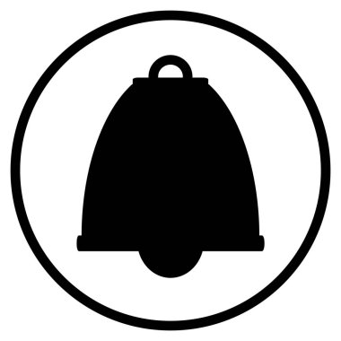 Zil Simgesi - Alarm Alarmı için Düz Simge