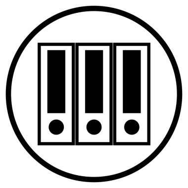 Dosya Dizini Sembolü - Belgeler ve dosyalar için Düz Simge