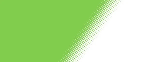 Grünes Blanko Banner Mit Diagonalem Farbverlauf Übergang Weiß — Stockfoto