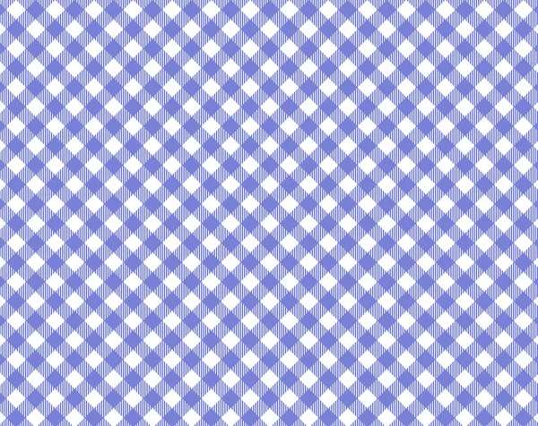 Traditional Blue White Tablecloth Texture Diagonal — Stock Photo, Image