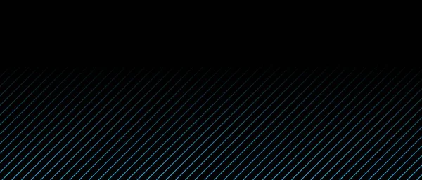 Black background banner for presentation with gradient diagonal blue turquoise stripes