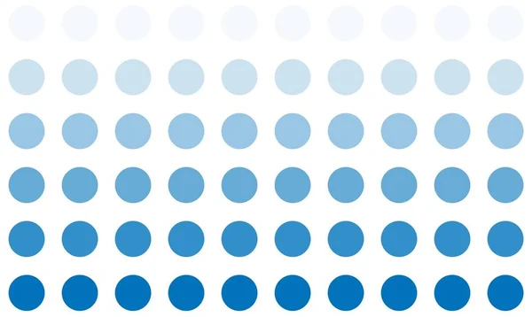 Círculos Azuis Com Cor Gradiente Fundo Branco — Fotografia de Stock