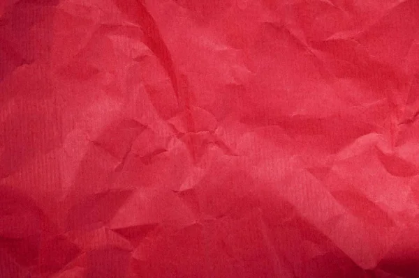 空の赤い紙を丸めて背景テクスチャ — ストック写真