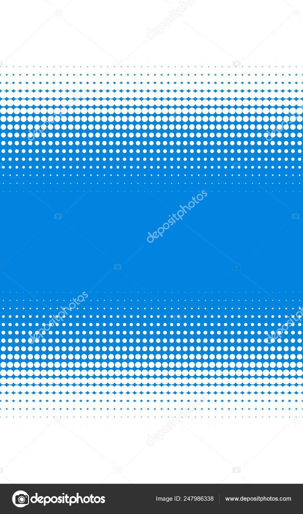 Franja Azul Con La Transición De Color Del Degradado A