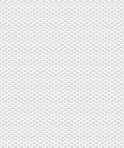 Sömlös bakgrund textur: ljus grå och vit hexagoner — Stockfoto