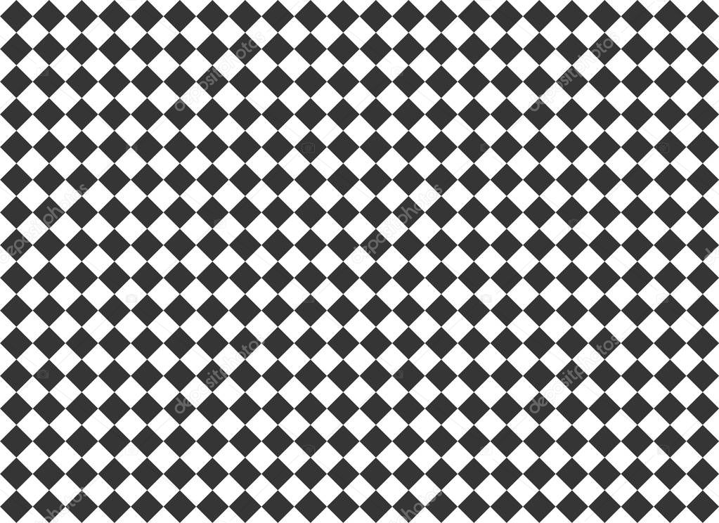 Black and white checkered background texture