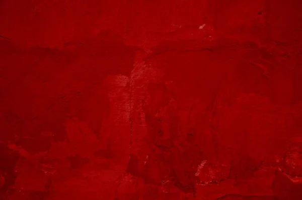 Kırmızı renk - eski weathred duvar arka plan ile kirli doku — Stok fotoğraf
